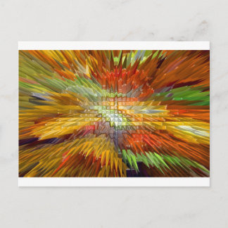 olieverf moderne abstracte kunstschilderijen briefkaart