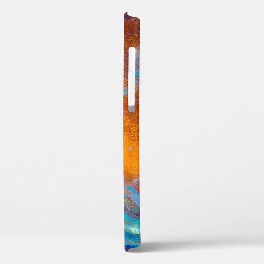 Olieverf op canvas. Abstracte kunstachtergrond. F Case-Mate iPhone Case (Achterkant / Links)