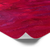 olieverf op canvas. Sunset over het eiland. M Poster (Hoek)