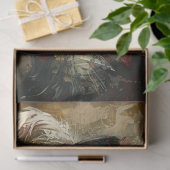 olieverf Peacock Decoupage Tissuepapier (Geschenk)