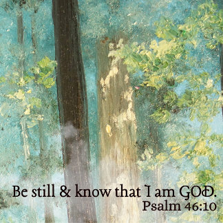 Olieverf stijl koffiemok Psalm 26:10