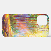 olieverfschilderij in het najaar , schilderachtig  Case-Mate iPhone case (Achterkant (horizontaal))