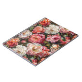 Olieverfschilderij Roos Bloeit Notitieboek (Linkerzijde)