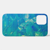 Olieverfschilderij: Zomerborstelstreken. Case-Mate iPhone Case (Achterkant (horizontaal))
