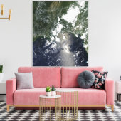 Olieverspreiding noordoost canvas afdruk (Insitu (Woonkamer))