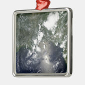 Olieverspreiding noordoost metalen ornament (Links)