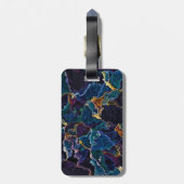 Olievlek Bagagelabel (Achterkant verticaal)