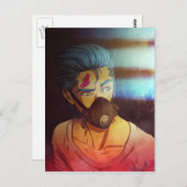 Olievlek Briefkaart (Voorkant / Achterkant)