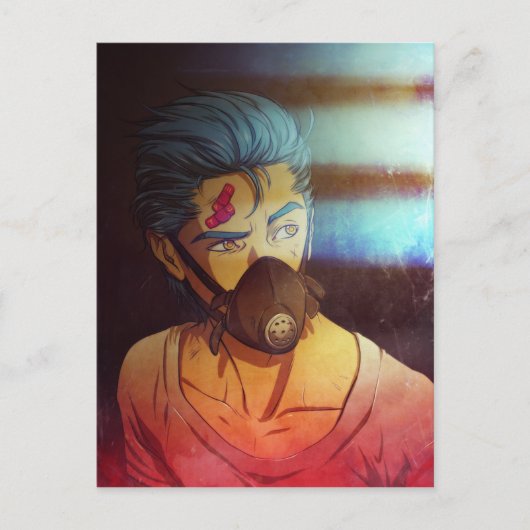 Olievlek Briefkaart (Voorkant)