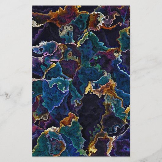 Olievlek Briefpapier (Voorkant)