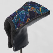 Olievlek Golfheadcover (3/4 voorkant)