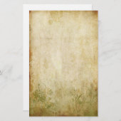 olievlek - groen briefpapier (Voorkant / Achterkant)