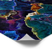 Olievlek Poster (Hoek)