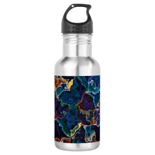 Olievlek Roestvrij stalen flesje Waterfles