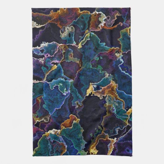 Olievlek Theedoek (Verticaal)