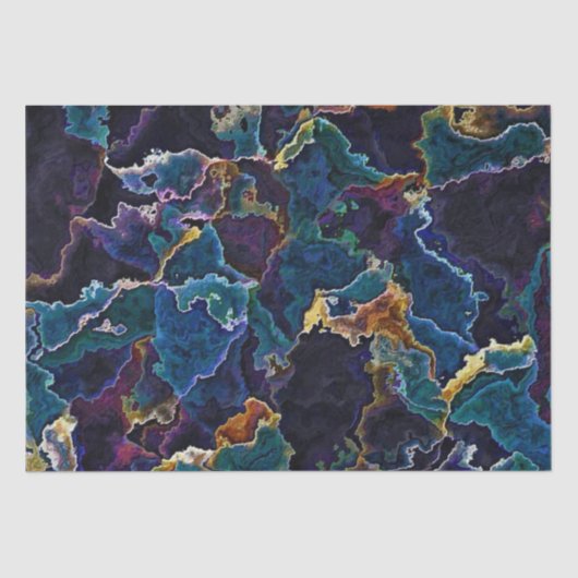 Olievlek Tissue Paper Tissuepapier (Voorkant)