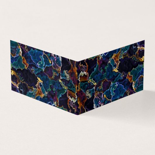 Olievlek Visitekaartje (Buitenkant)