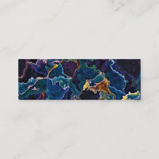 Olievlek Visitekaartje (Achterkant)