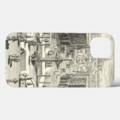 Olievlekken van fonteinen in de tuin van Versaille Case-Mate iPhone Case (Achterkant (horizontaal))