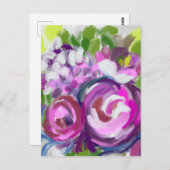 Olievlekketels Briefkaart (Voorkant / Achterkant)