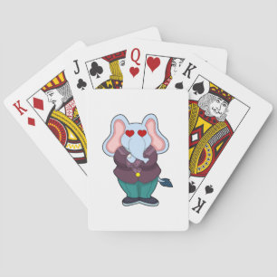 Olifant als Bruidegom met Pak.PNG Pokerkaarten