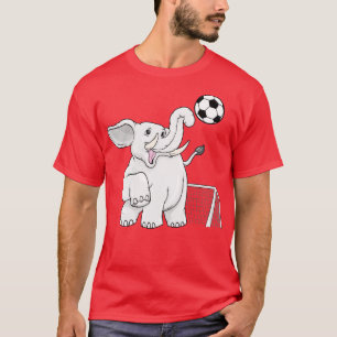 Olifant als speler met bal 2 t-shirt