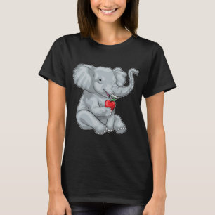 Olifant appel fruit t-shirt