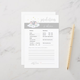 Olifant Baby Advies en Voorspellingen Spel Grijs