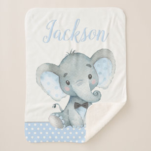 Olifant Baby Jongens Deken