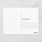 Olifant Baby shower Bedankt Opmerking Polka Dots Briefkaart (Achterkant)