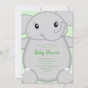 Olifant Baby Shower Safari Kaart