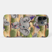Olifant Baby springt vrolijk in Afrikaanse savanne Case-Mate iPhone Case (Achterkant (horizontaal))
