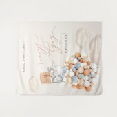 Olifant ballon wolken wandkleed (Voorkant (horizontaal))