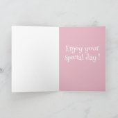 olifant Birthday Kaart (Binnen)