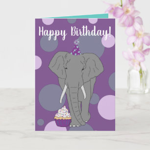  olifant Birthday Kaart