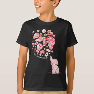 Olifant Blaast Rode Ballonnen Hartziekte Awa T-shirt