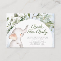 Olifant Blue Boy Groene Boeken voor Baby Enclosur
