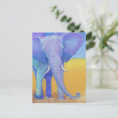 olifant briefkaart (Staand voorkant)