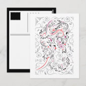 olifant briefkaart (Voorkant / Achterkant)