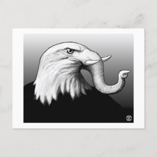 olifant briefkaart