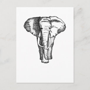 olifant briefkaart