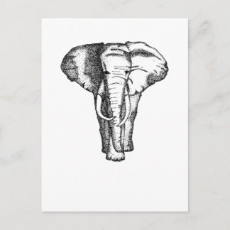 olifant briefkaart