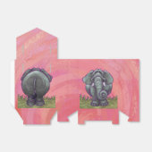 Olifant cadeaus & accessoires bedankdoosjes (Uitgevouwen)