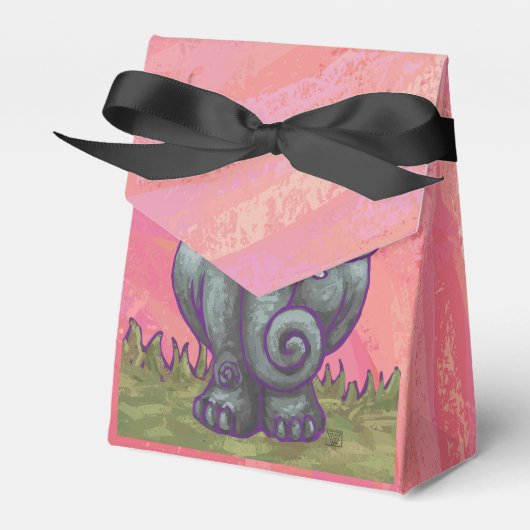 Olifant cadeaus & accessoires bedankdoosjes (Voorkant Zijde)