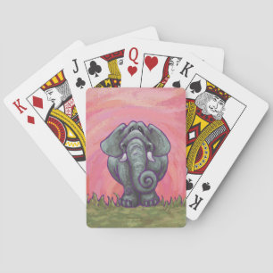 Olifant cadeaus & accessoires pokerkaarten