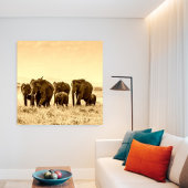 olifant canvas afdruk