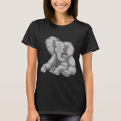 Olifant Cupcake T-shirt (Voorkant)