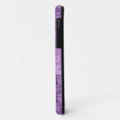 Olifant damast lila naam iphone hoes (Achterkant/links)