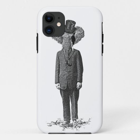 Olifant dandy Case-Mate iPhone case (Achterkant)