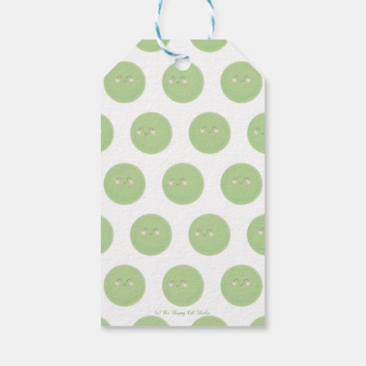 Olifant dank u Baby shower cadeau labels Cadeaulabel (Achterkant)